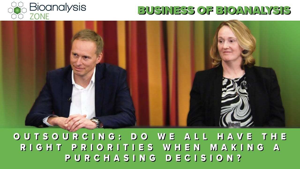Bioanalysis Panel Discussion Outsourcing