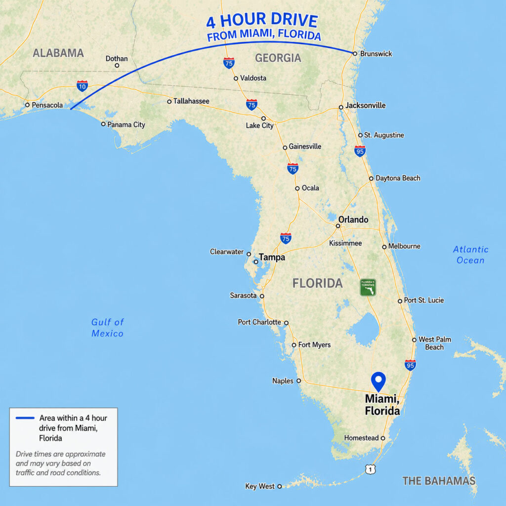 Map-4-hour-drive-from-Miami-FL_land-only