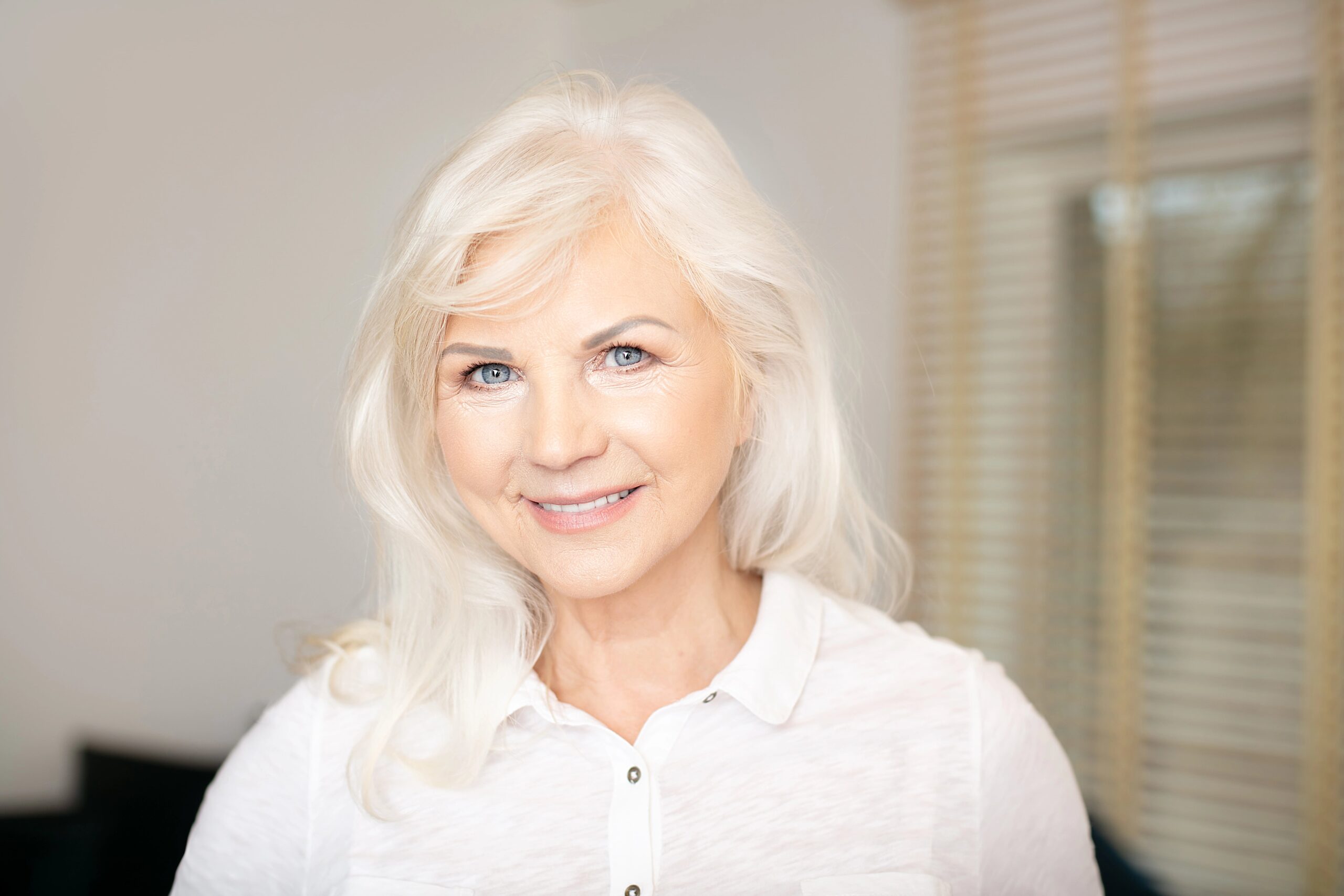 Older woman with beautiful skin