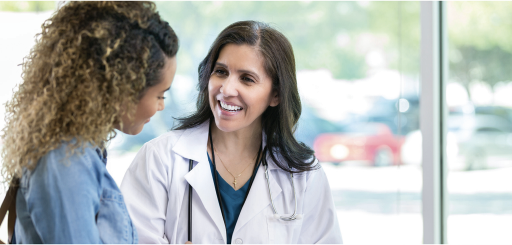QPS Whitepaper: Woman in lab gown